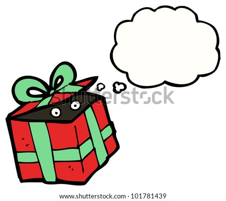 Cartoon Christmas Present Stock Photo 101781439 : Shutterstock