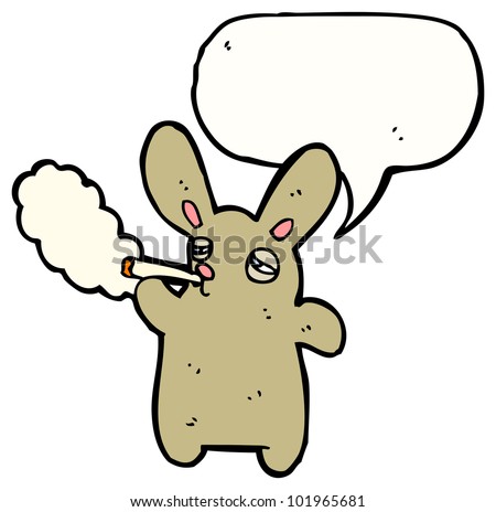 Cool Cartoon Rabbit