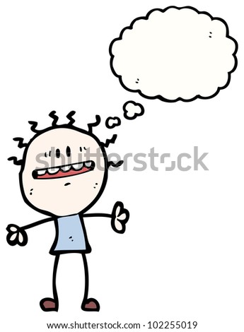 Cartoon Anxious Man Stock Photo 102255019 : Shutterstock