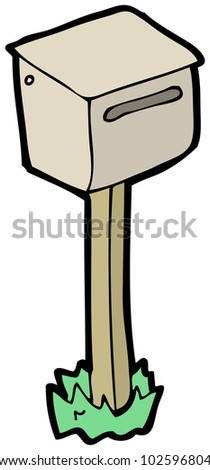 Cartoon Mailbox Stock Photo 102596804 : Shutterstock