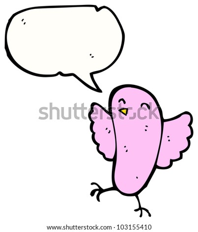 Cartoon Pink Birds