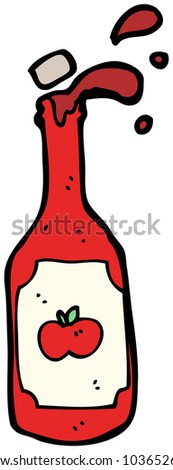 tomato ketchup bottle