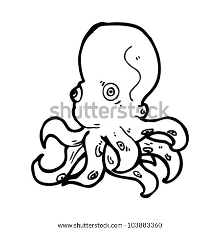 baby cartoon octopus