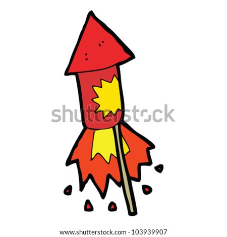 Cartoon Rocket Stock Vector 103939907 : Shutterstock