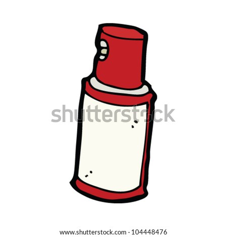 Cartoon Deodorant Can