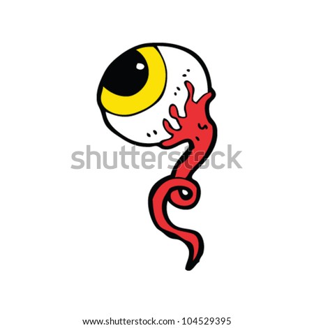 Cartoon Eyeball Stock Vector Illustration 104529395 : Shutterstock