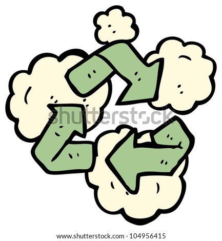 Cartoon Recycling Logo Stock Photo 104956415 : Shutterstock