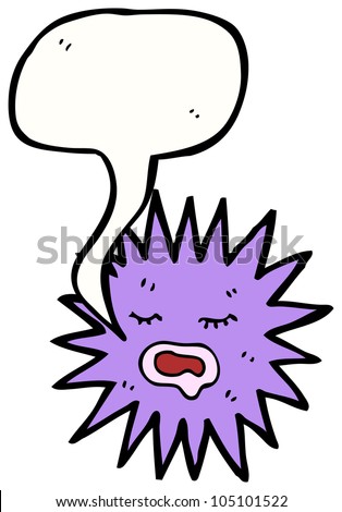 Cartoon Sea Urchin