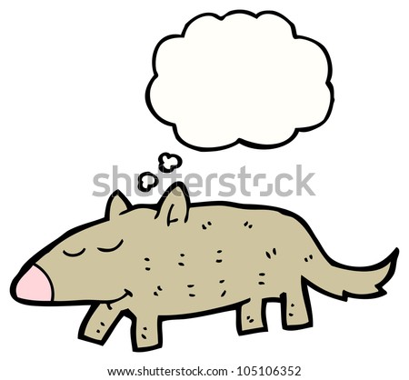 Cute Cartoon Wombat