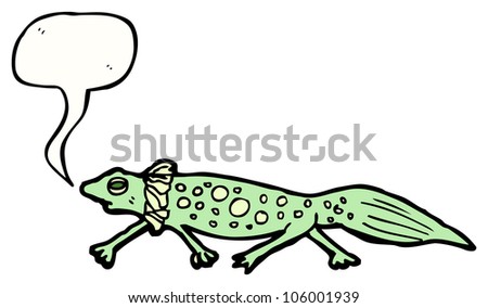 Cartoon Salamander