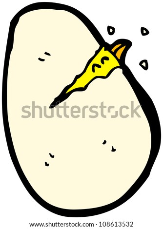 Hatched Egg Cartoon