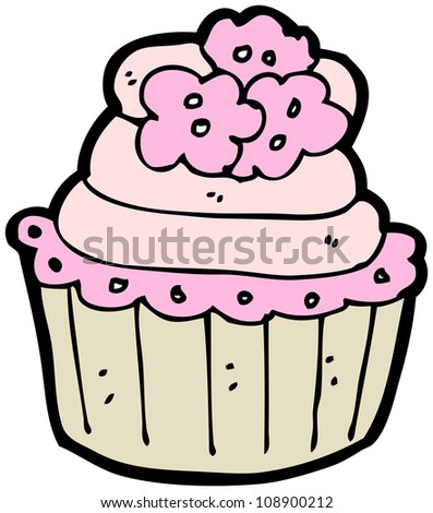 Cartoon Cupcake