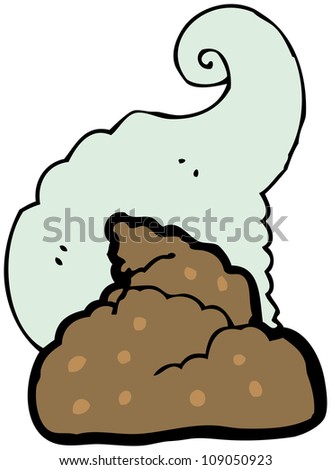 Cartoon Smelly Poop