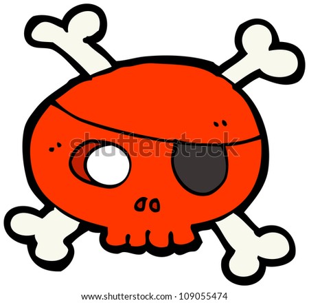 spooky skull cartoon spooky skull cartoon