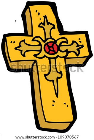 Cartoon Cross Stock Photo 109070567 : Shutterstock