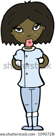 Cartoon Female Doctor Stock Photo 109072844 : Shutterstock