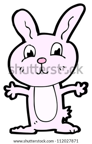 Cute Rabbit Cartoon Stock Photo 112027871 : Shutterstock
