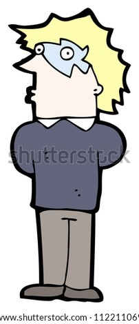 man with lightning bolt on man with lightning bolt on