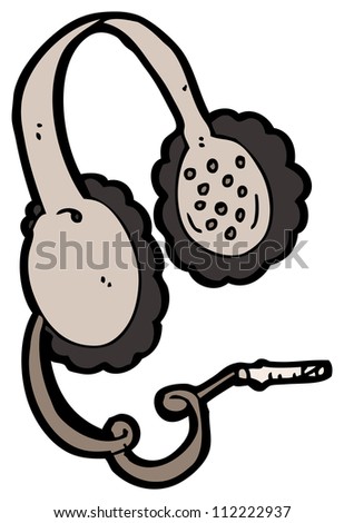 Headphones Cartoon Stock Photo 112222937 : Shutterstock