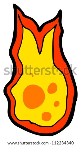 Cartoon Fireball Stock Photo 112234340 : Shutterstock