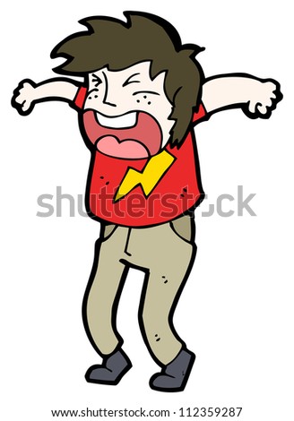 Angry Cartoon Character Stock Photo 112359287 : Shutterstock