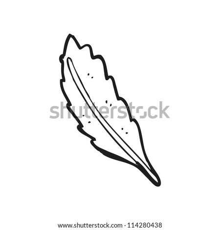 Cartoon Feather Stock Photo 114280438 : Shutterstock