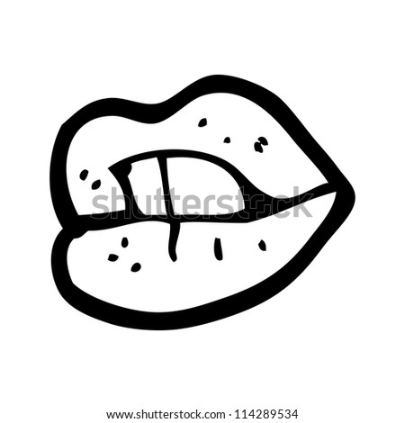 Cartoon Lips Stock Photo 114289534 : Shutterstock