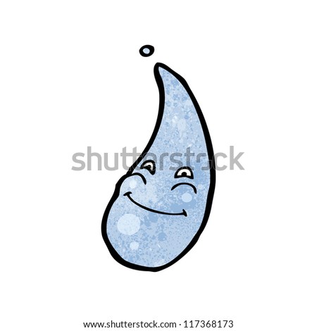 Cartoon Water Droplet Stock Vector Illustration 117368173 : Shutterstock