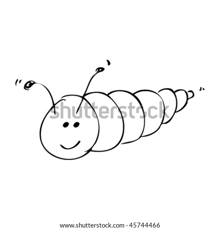 Drawn Caterpillar