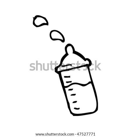 Baby Bottle Drawing