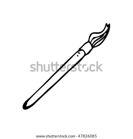 Drawing Of Paintbrush