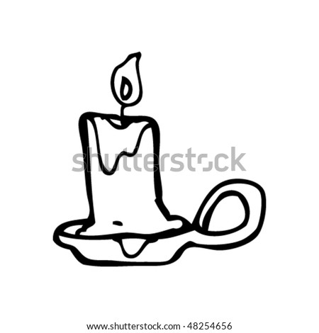 Drawing Of Candle