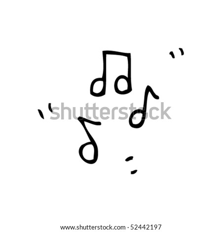 drawing of music