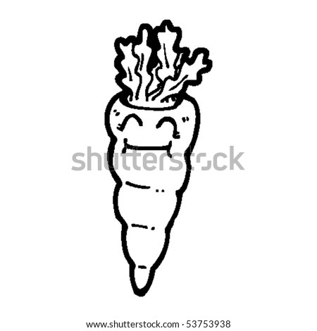 cute cartoon carrot. stock vector : carrot cartoon