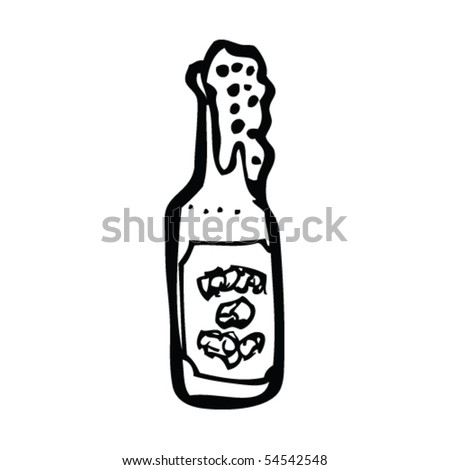 Beer Bottle Drawing