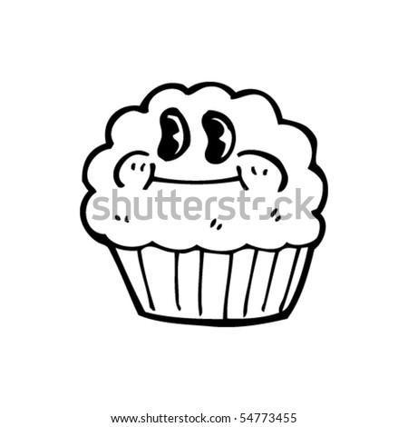 A Cartoon Muffin