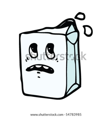 carton of milk. stock vector : milk carton