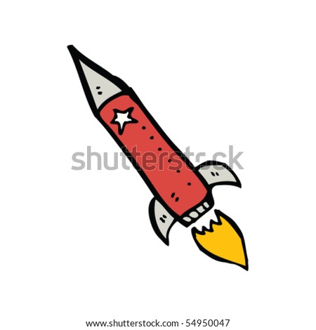 Rocket Cartoon Image