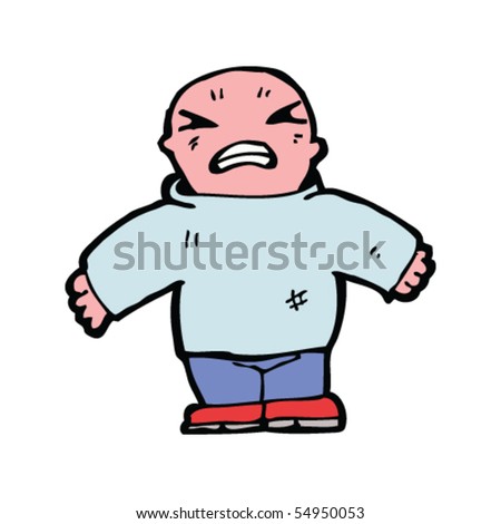 Angry Kid Clipart