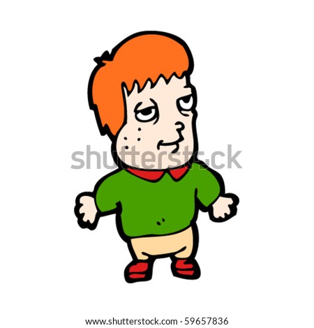 Ginger Cartoon Kid