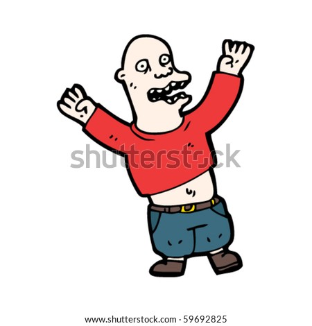 Drunk Man Cartoon Stock Vector Illustration 59692825 : Shutterstock