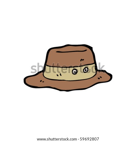 Hat Cartoon Stock Vector Illustration 59692807 : Shutterstock