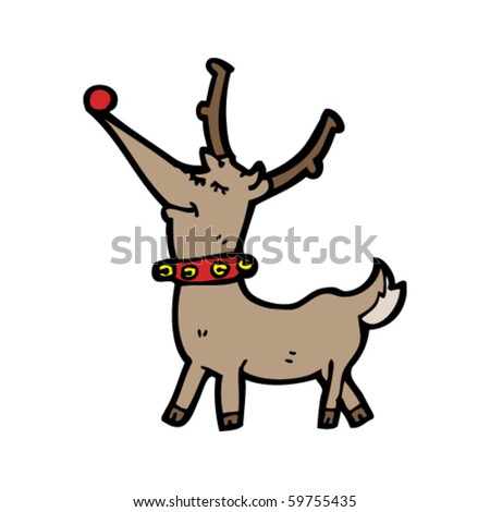 Christmas Reindeer Cartoon