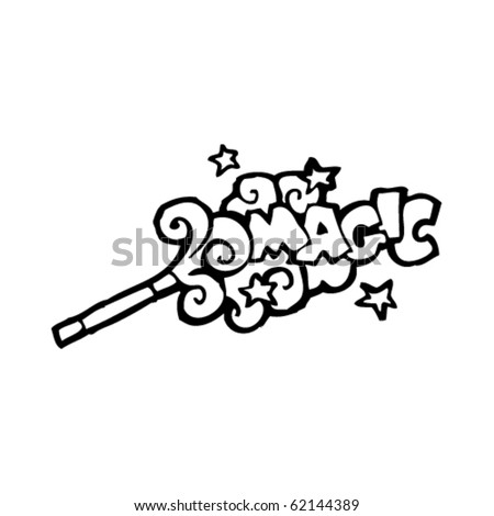 Cartoon Magical Wand