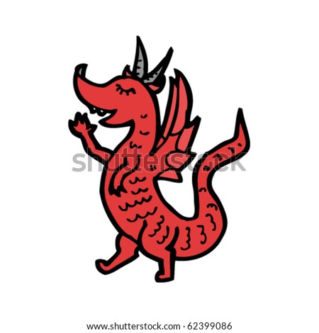 wales dragon cartoon