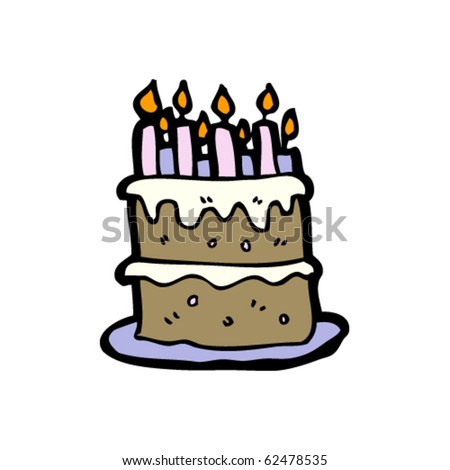 Pokemon Birthday Cake on Birthday Cake Cartoon Stock Vector 62478535   Shutterstock