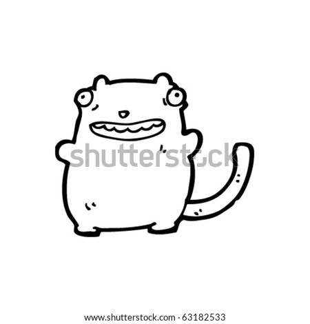 ugly cat pictures. stock vector : ugly cat