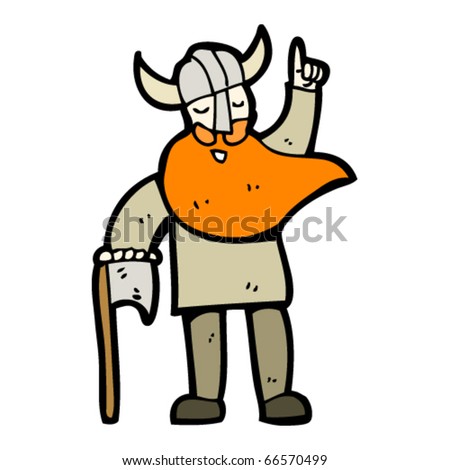 Viking Cartoon Stock Vector Illustration 66570499 : Shutterstock