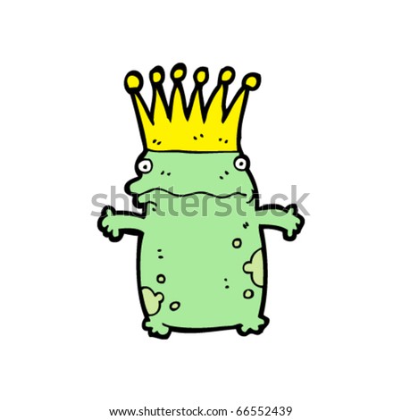 Cartoon Frog Prince