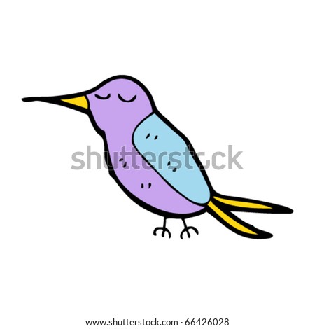 Hummingbird Cartoon Stock Vector Illustration 66426028 : Shutterstock